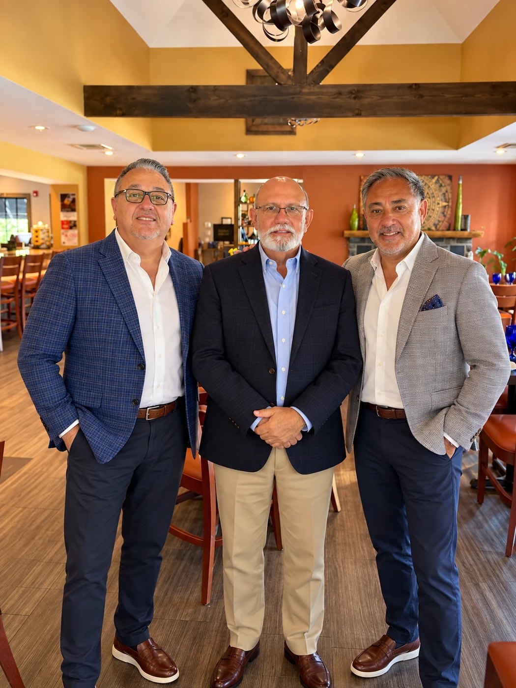 Mauricio, Alfonso and Luis